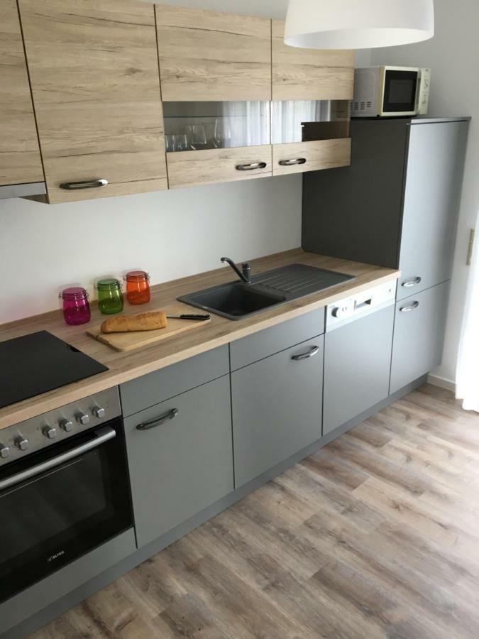 Ferienwohnung Am Wald ハーヘンブルク エクステリア 写真