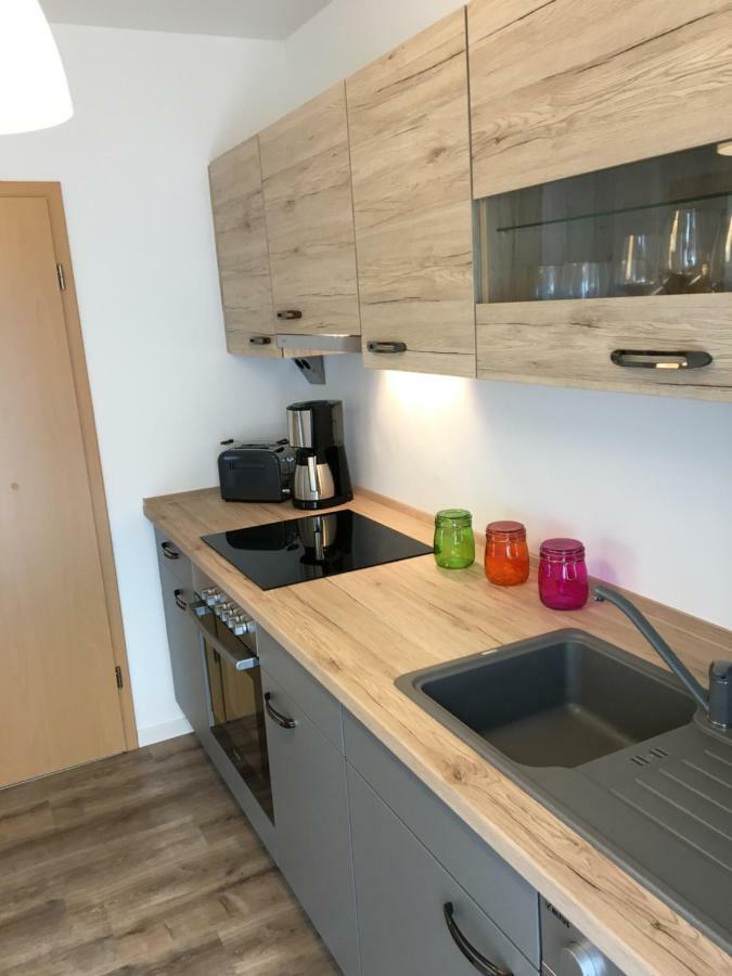 Ferienwohnung Am Wald ハーヘンブルク エクステリア 写真