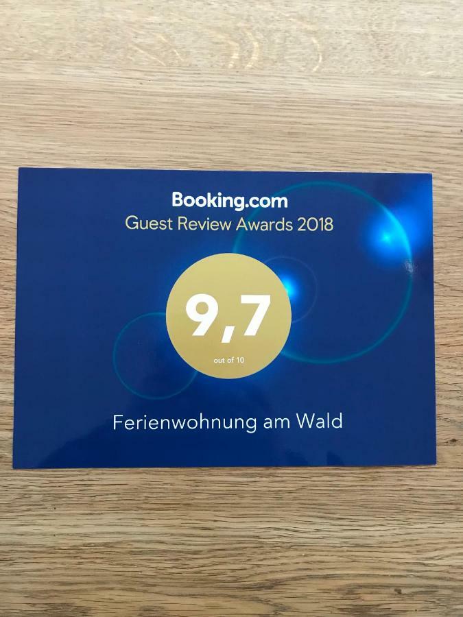 Ferienwohnung Am Wald ハーヘンブルク エクステリア 写真